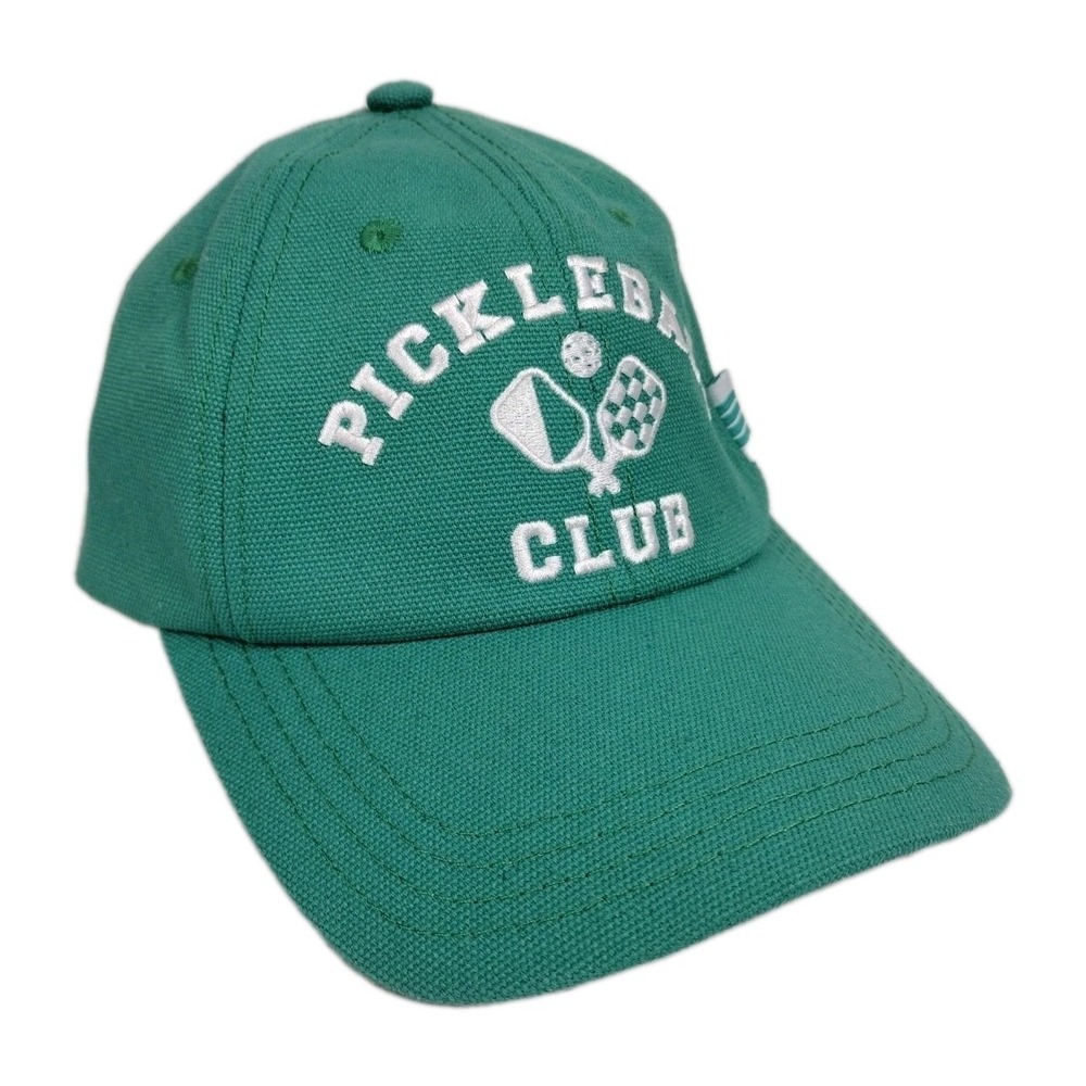 PickleBall Club Granny Core Hat Green Adj Cap New With Tags Mint Green Baseball